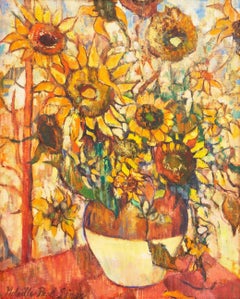 Still Life of Sunflowers