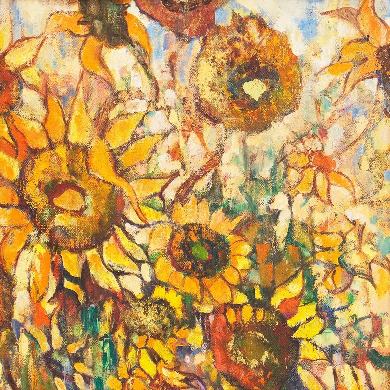 Still Life of Sunflowers 1