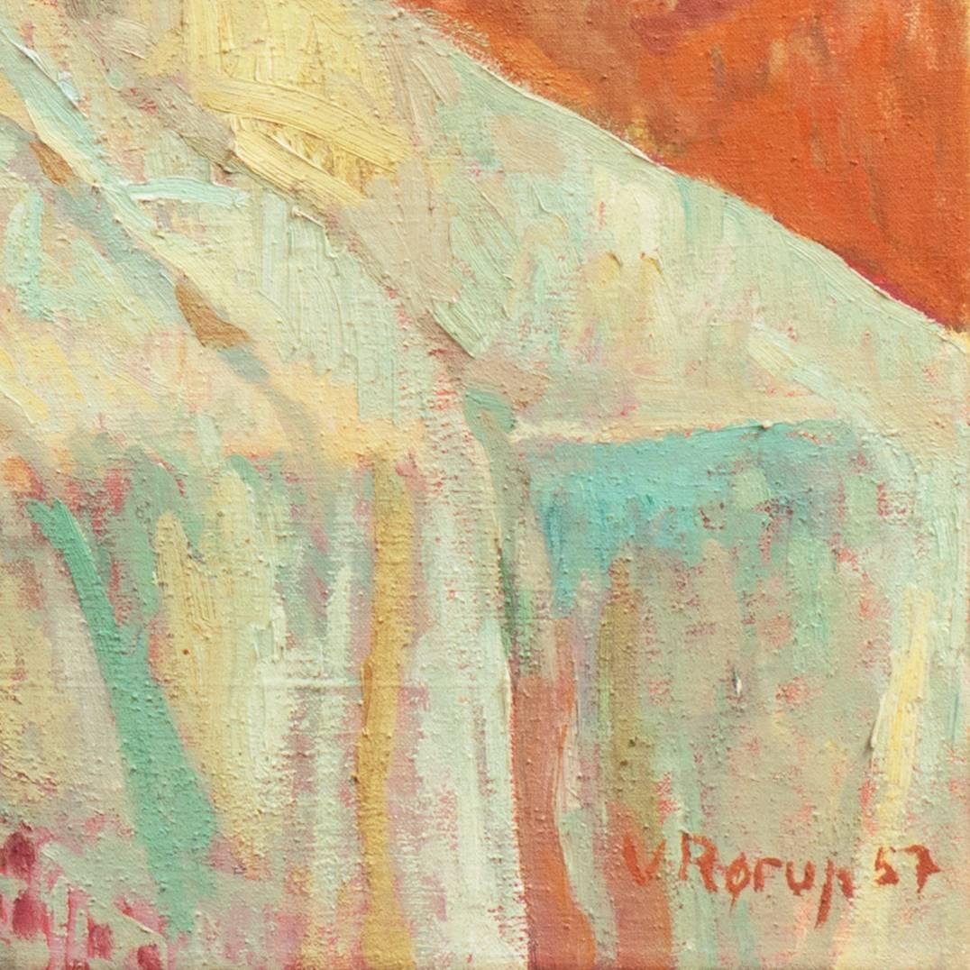 Nello Studio dell'Artista - Painting di Viggo Rorup