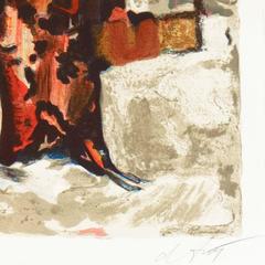 'Snow Covered Village', School of Paris French Post-Impressionist