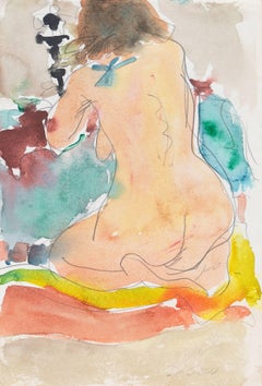 'Kneeling Nude', Louvre, Académie Chaumière, LACMA California Post-Impressionist