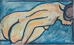 'Reclining Nude', California Fauve, San Francisco Museum of Fine Arts