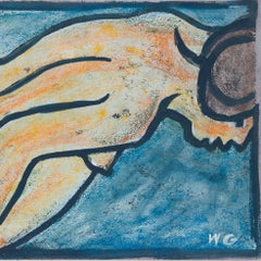 'Reclining Nude', California Fauve, San Francisco Museum of Fine Arts