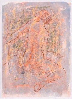 «Desnudo sentado», posimpresionismo californiano, Museo de Young, fauvismo