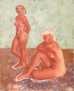 'Figural Nudes, Ochre & Jade', Paris, Grønningen, Danish National Museum