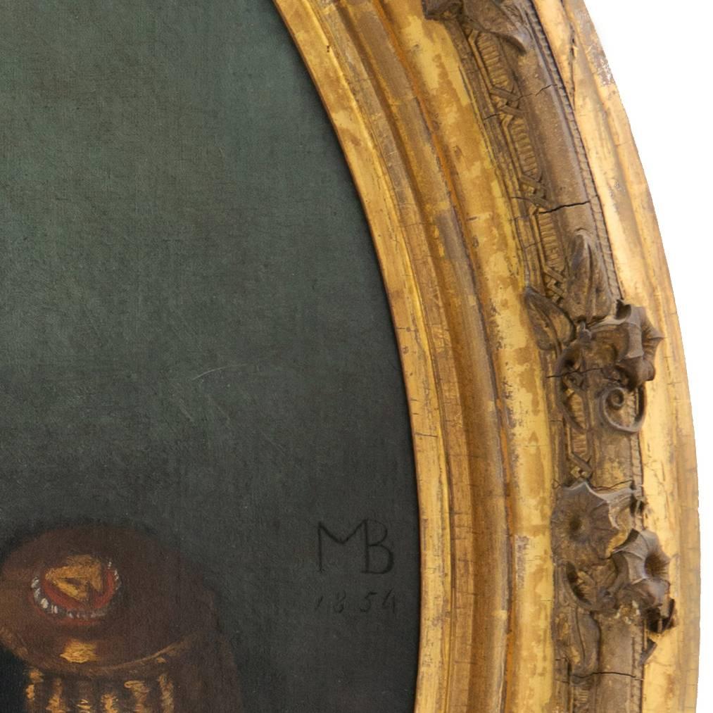 Firmato con monogramma al centro-destra, 