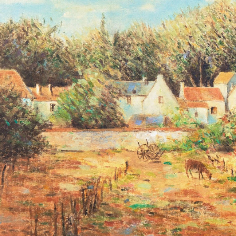 'Landscape in Provence', American Impressionist, California artist For Sale 1