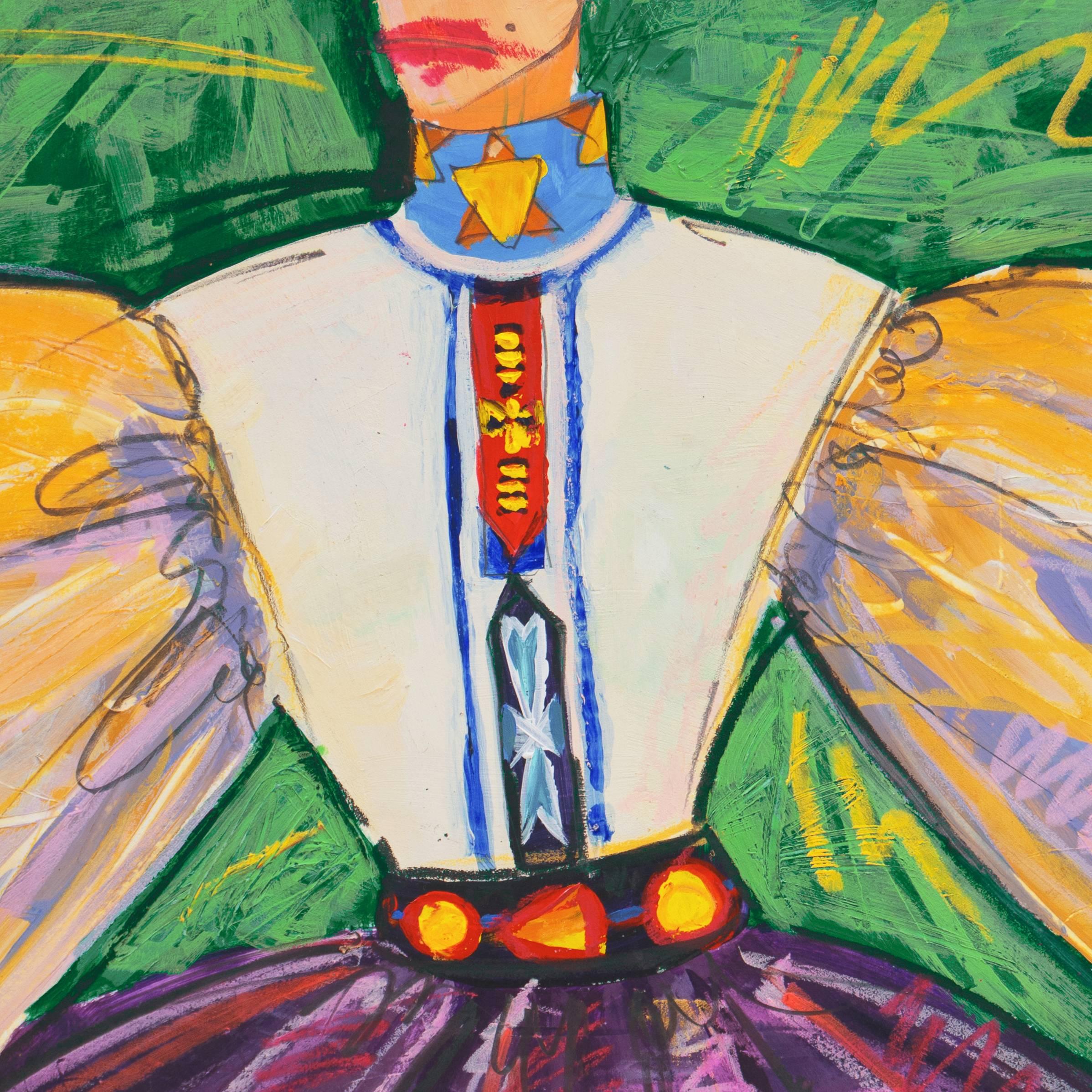 'Fashion Able II', Parsons School of Design, Haute Couture, Costume - Mixed Media Art American Modern di Isaac Mizrahi