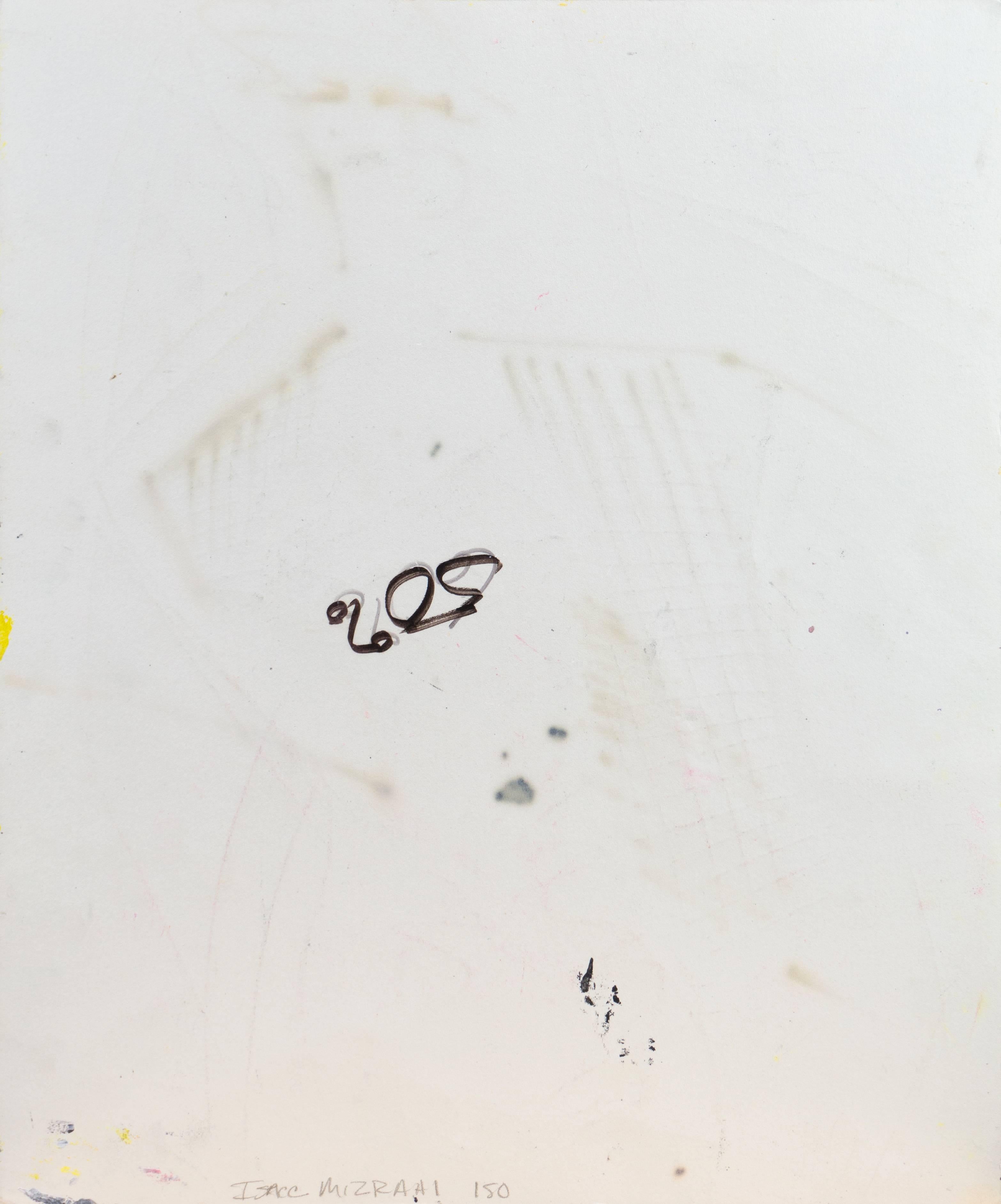 Initialed 'M' lower right and dated 1991; additionally signed verso lower left, 'Isaac Mizrahi'.

A notable fashion designer and creator of costume, Isaac Mizrahi attended the Parsons School of Design before becoming a designer of haute couture.