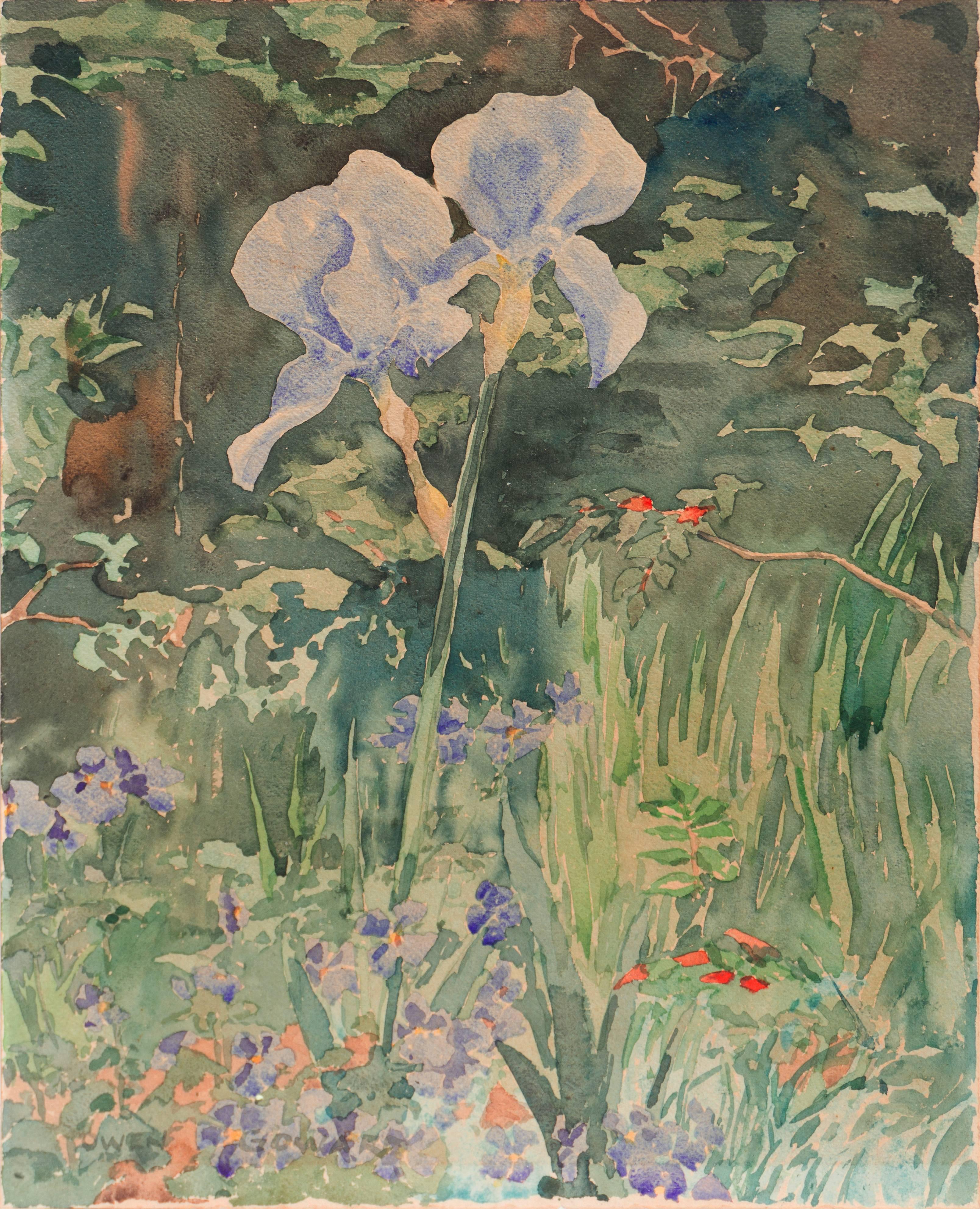 'Iris in a Garden', London Royal Academy, Canada