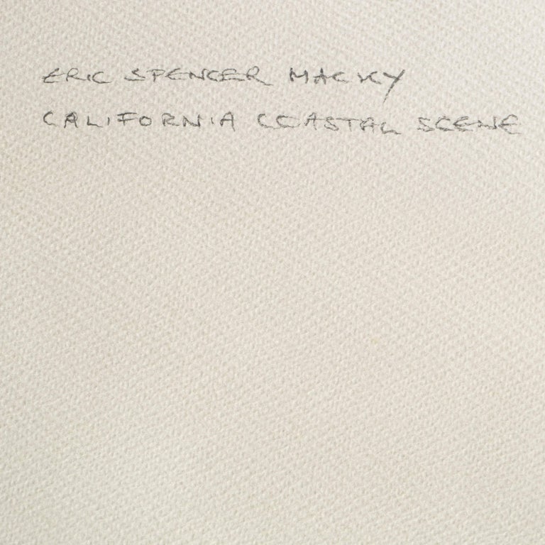 Eric Spencer Macky California Beach Scene For Sale at 1stdibs