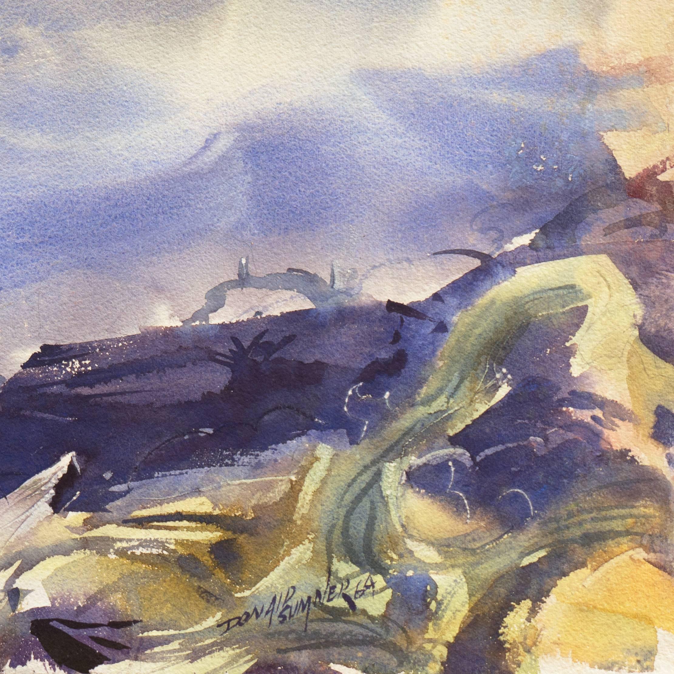 'After the Storm', Impressionist Seascape - Art by Donald Sumner