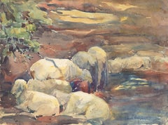 'Sheep Resting', Art Institute Chicago, Woman Artist