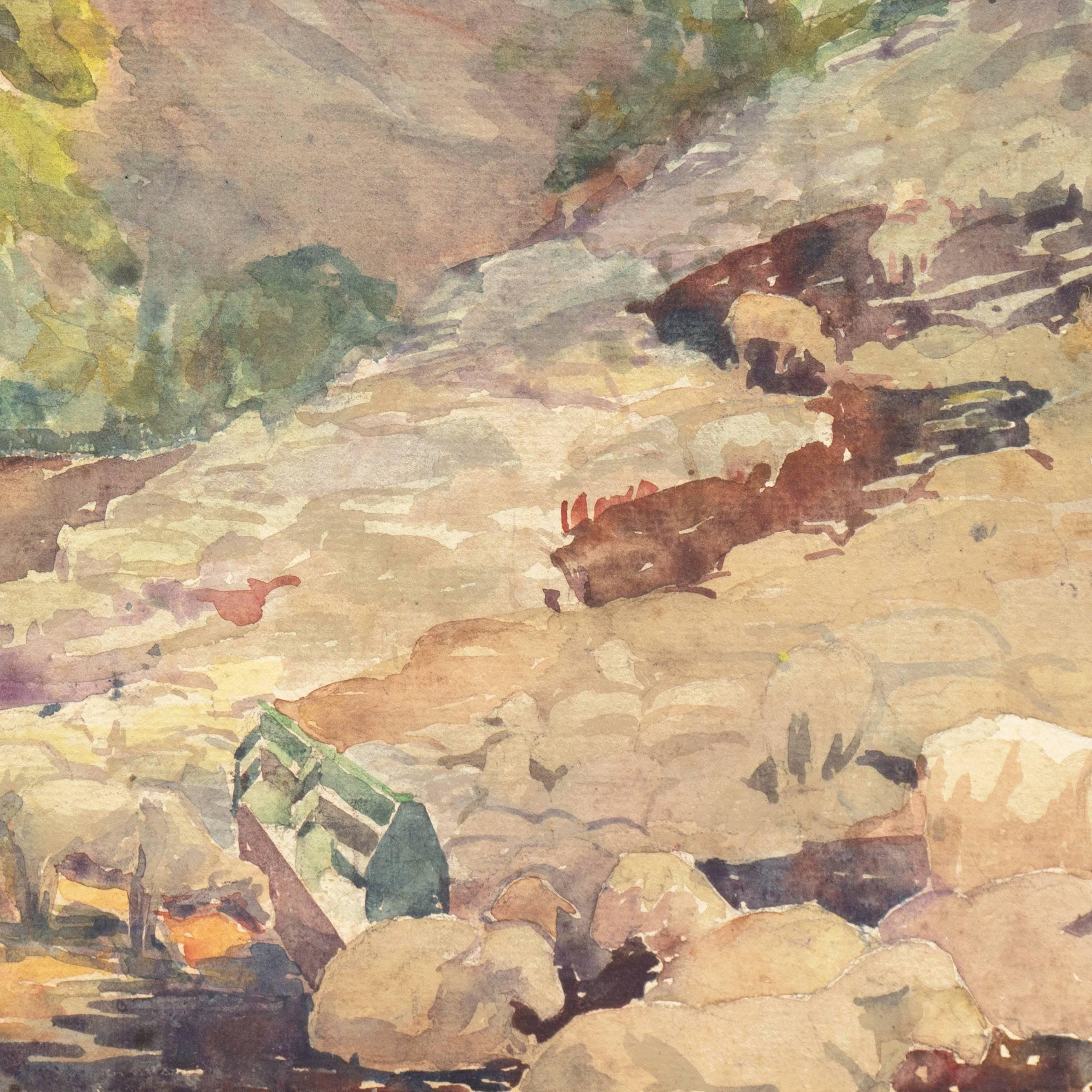 'Landscape with Sheep Grazing', Art Institute of Chicago, Woman Artist 2
