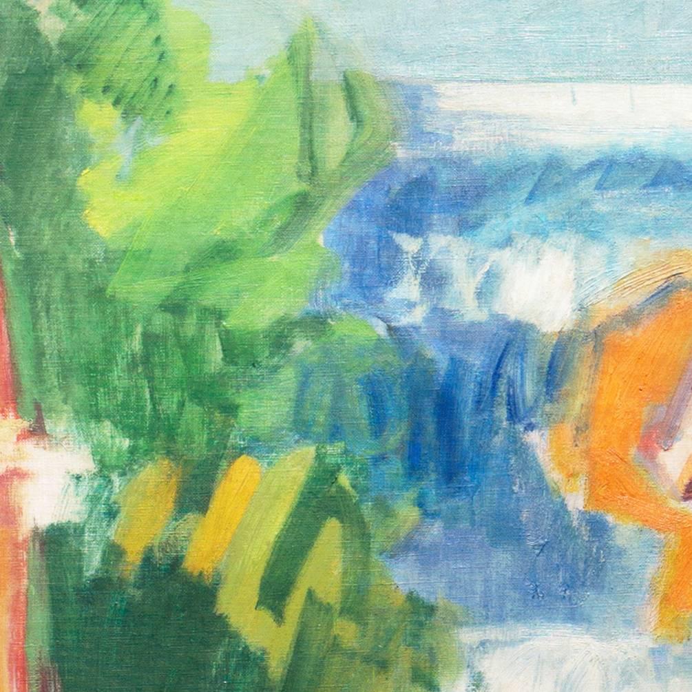 'Bathers at the Beach', Large Danish Post Impressionist Oil, Paris, Benezit  5