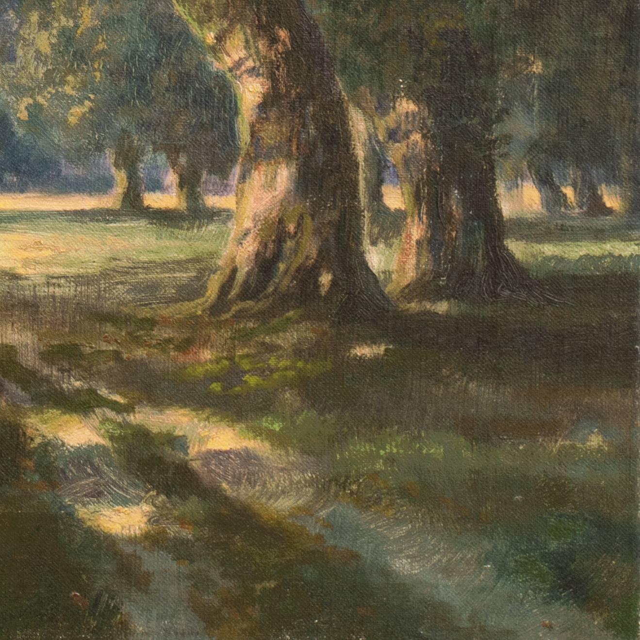 'Oak Trees Near Schwanheim', Frankfurt-am-Main, Frankfurt Art Institute 1