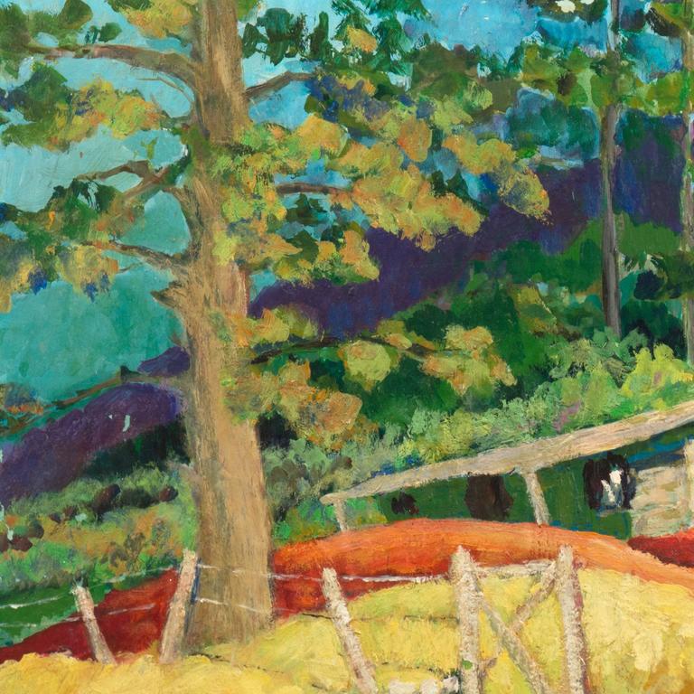 Galen Russell Wolf San Mateo Landscape For Sale at 1stdibs