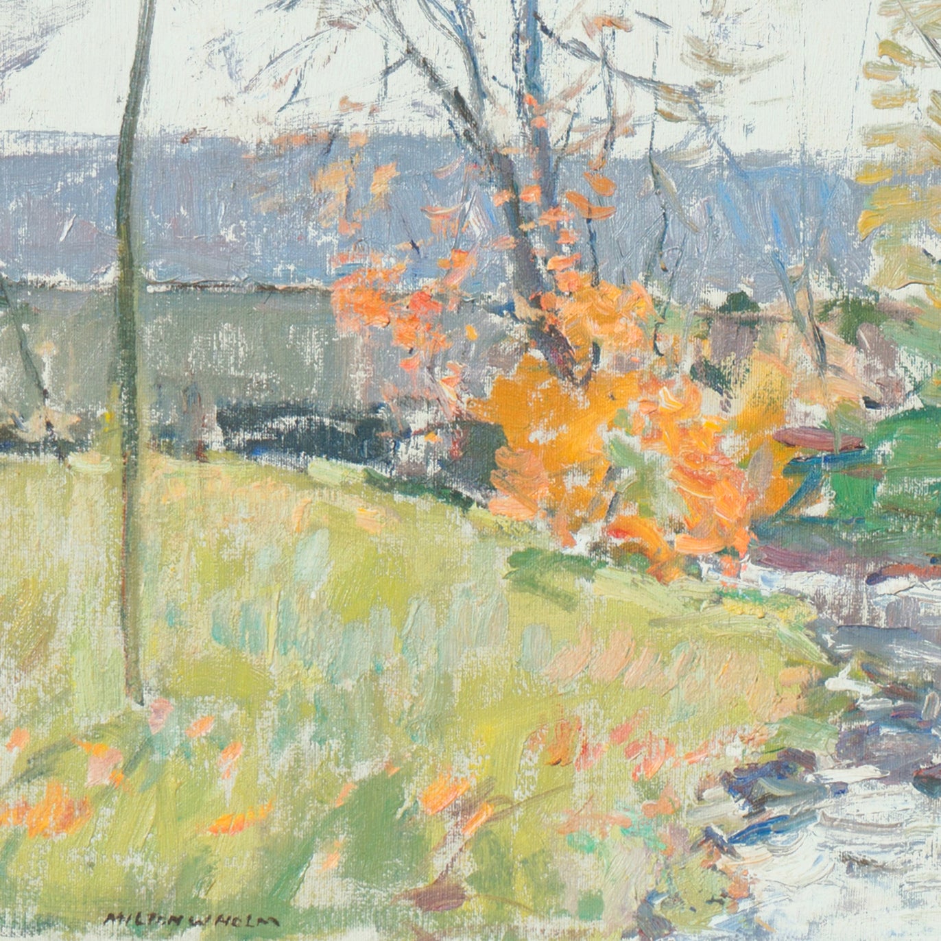 Milton W Holm Rochester New York American Impressionist