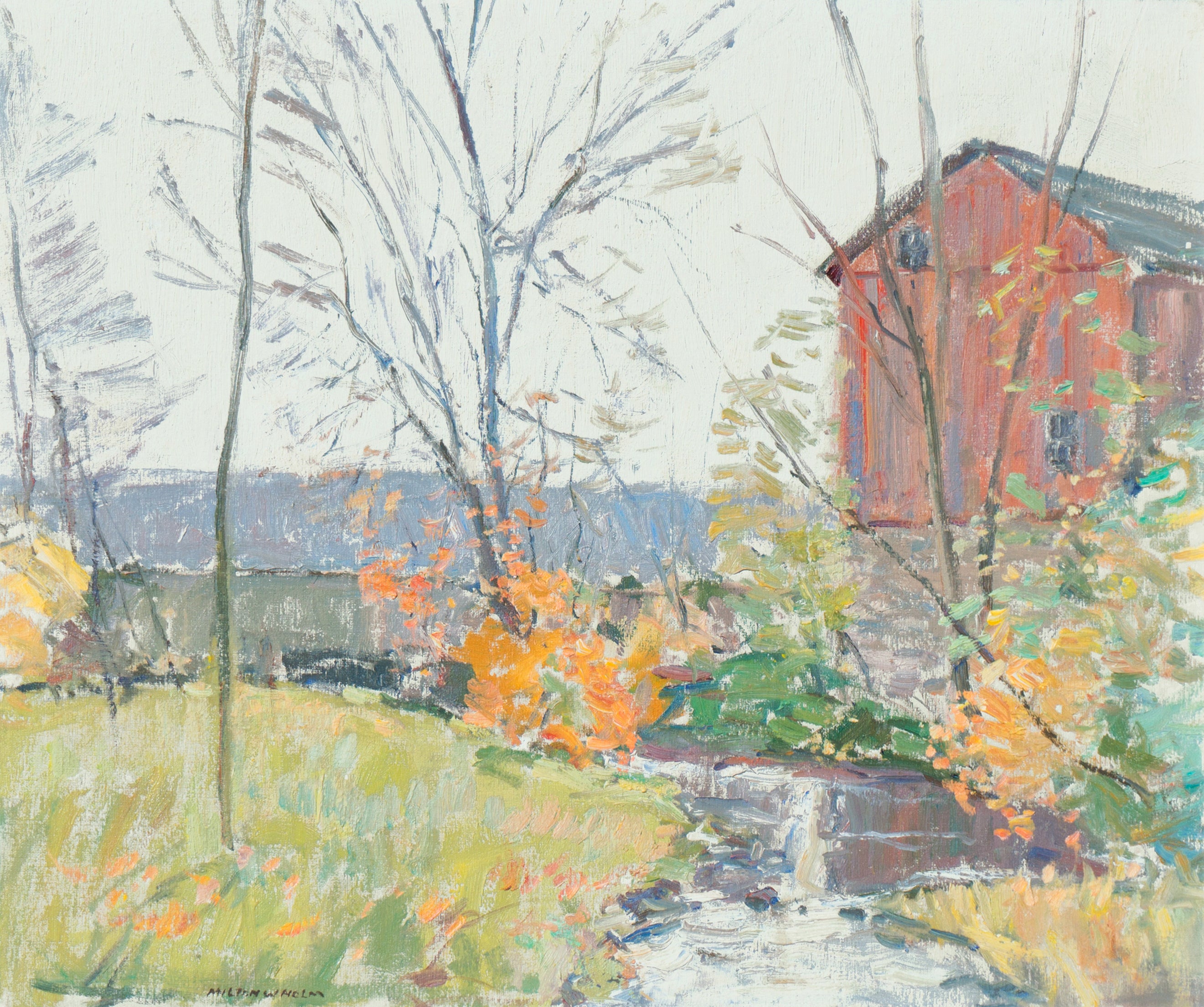 Milton W Holm Rochester New York American Impressionist