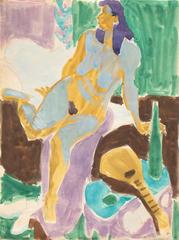 Nude Seated in Interior 6