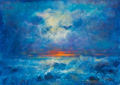 'San Francisco Sunset', Russian American, Bay Area artist