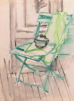 'Green Chair' Paris, Louvre, Salon d'Automne, Académie Chaumière, LACMA, SFAA 