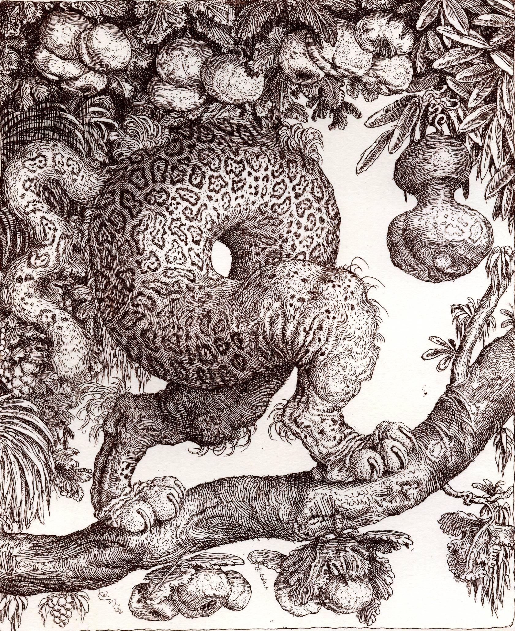 Peter Klúcik Animal Print - Ked príroda… or Ved prírodní (Natural Science)  – Tongue twisted