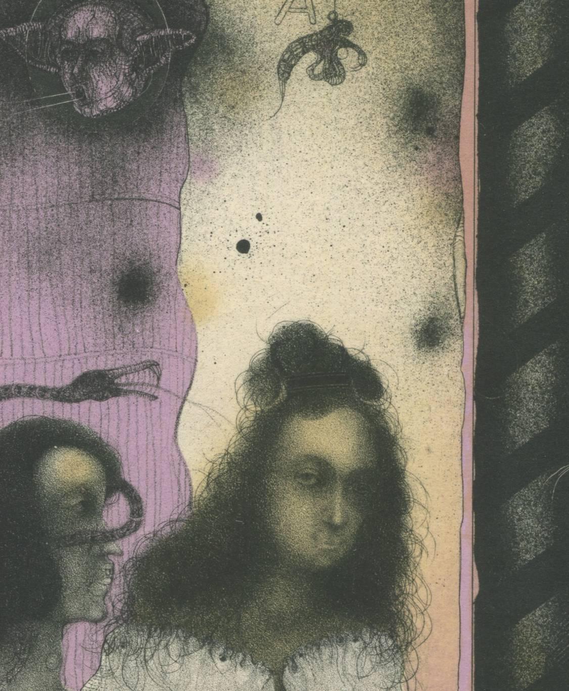 Závist (Jealousy) - Print by Vladimír Gazovic