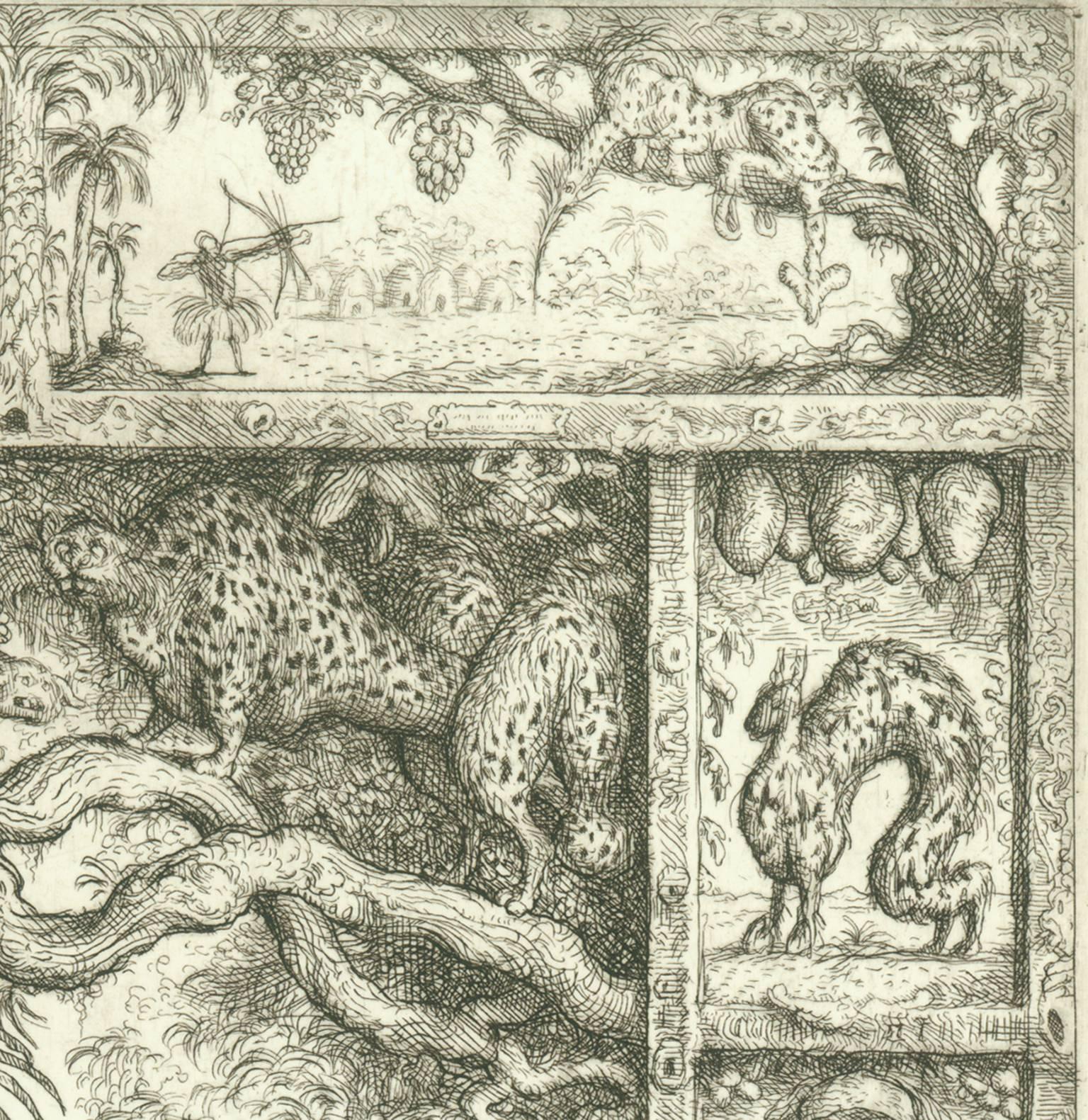 Pzrdrnv z pralesa (Postcard from the Rainforest) - Print by Peter Klúcik
