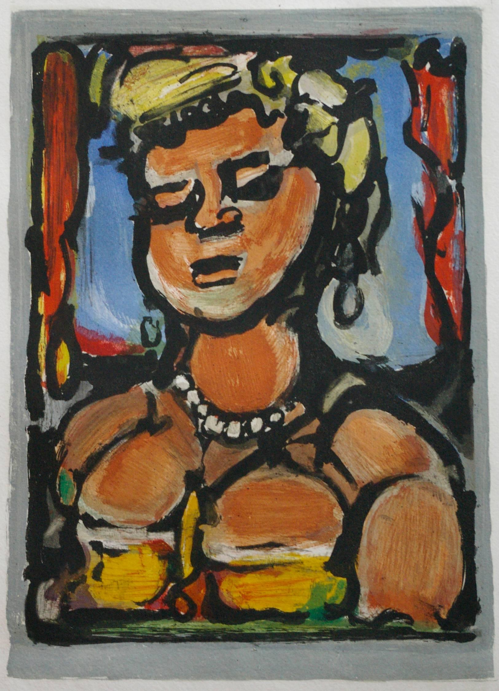Passion - Modern Print by Georges Rouault