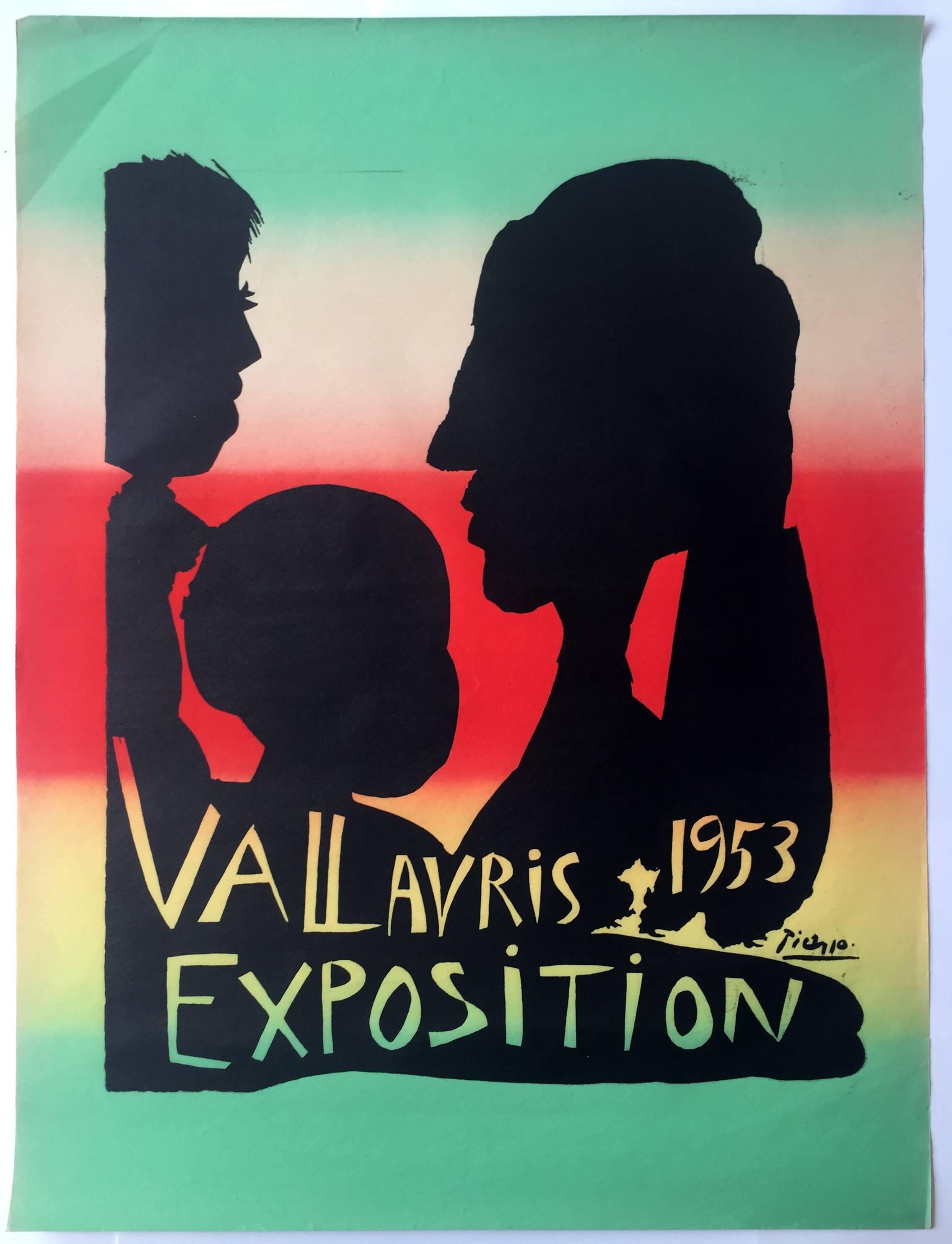 Exposition Vallauris 1953 - Print by Pablo Picasso