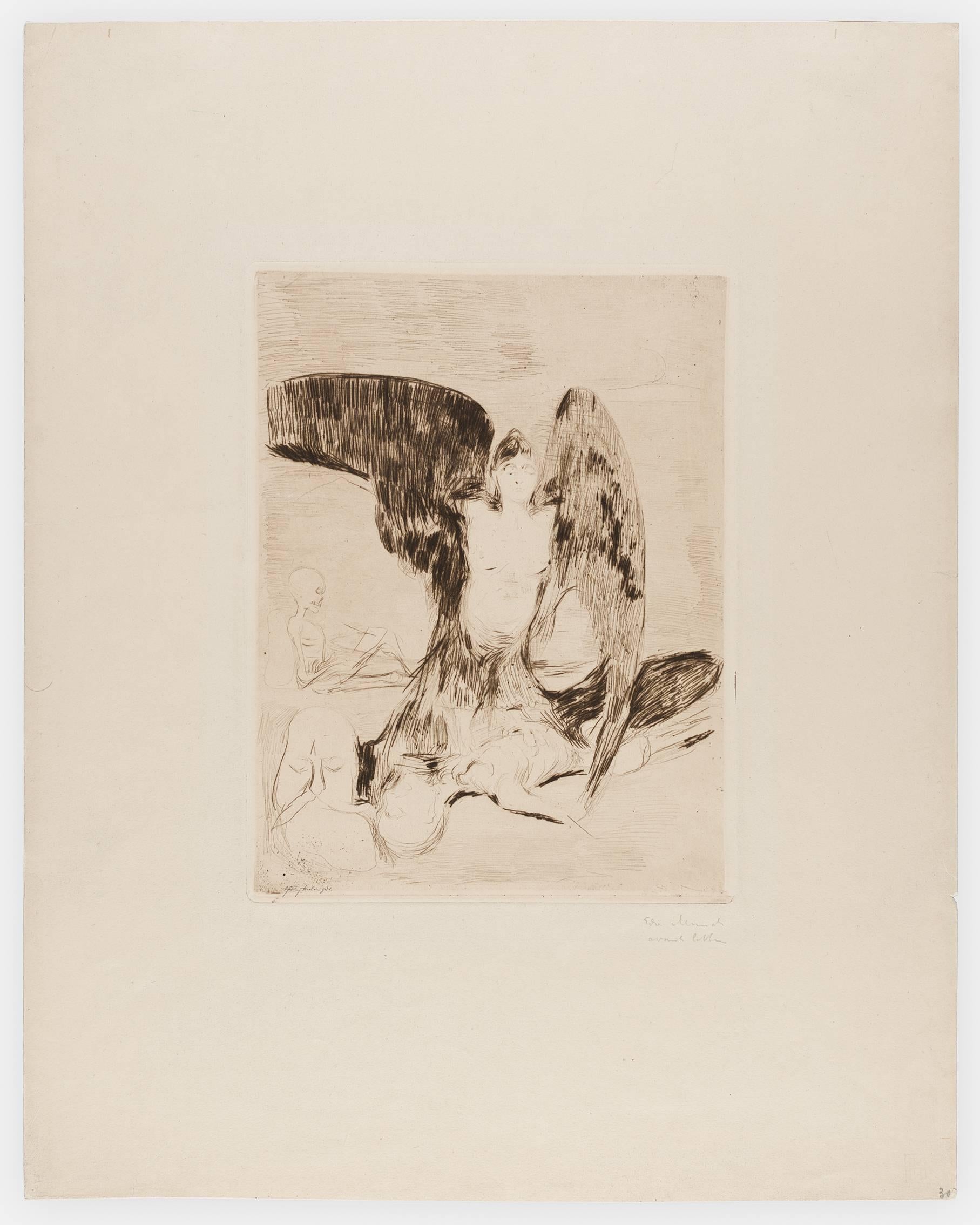 Harpy - Print by Edvard Munch