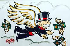 Monopoly Man With Wings