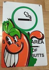 Smoking Sign AKA Area of Butts
