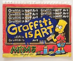 Bart Simpson Graffiti is Art