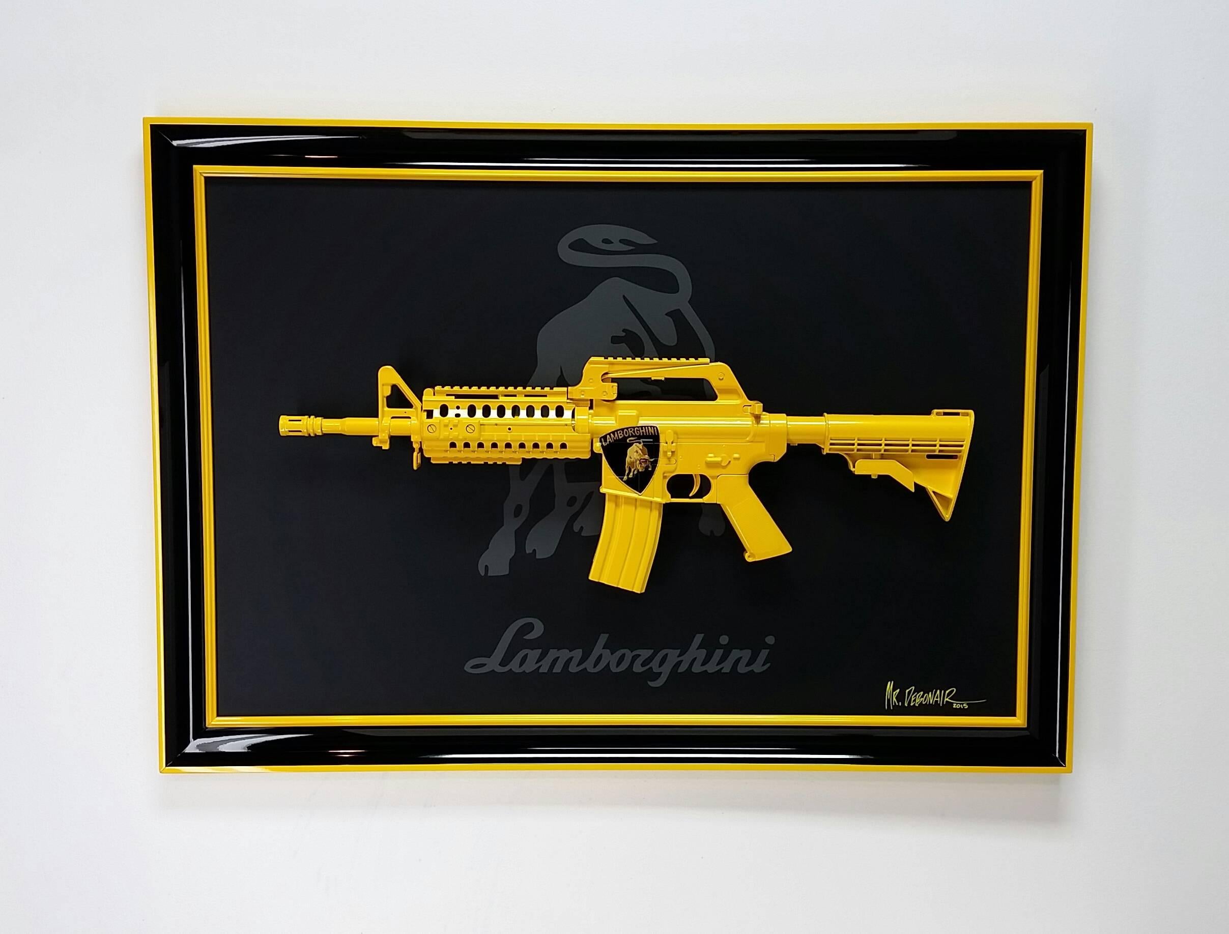 Lamborghini Gun - Painting by Mr Debonair