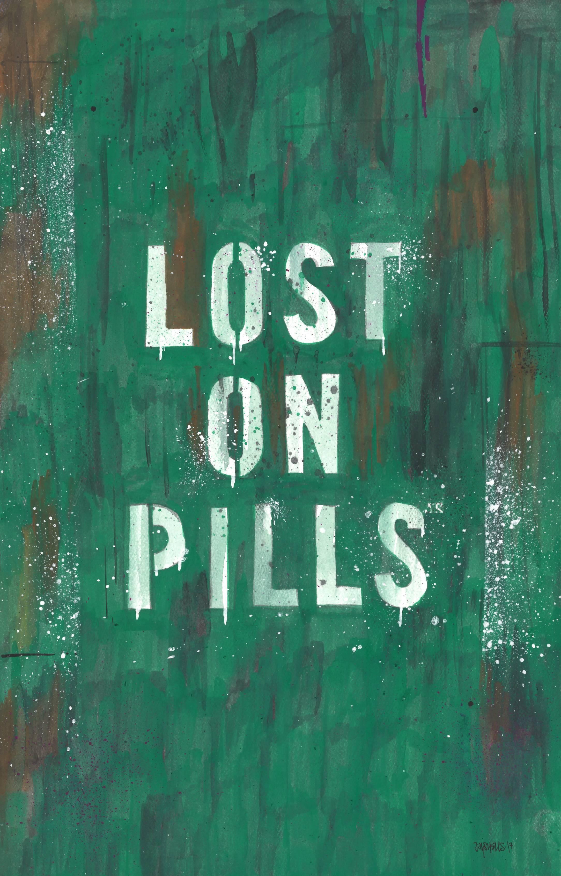 Lost On Pills - Art by Jason Shelowitz