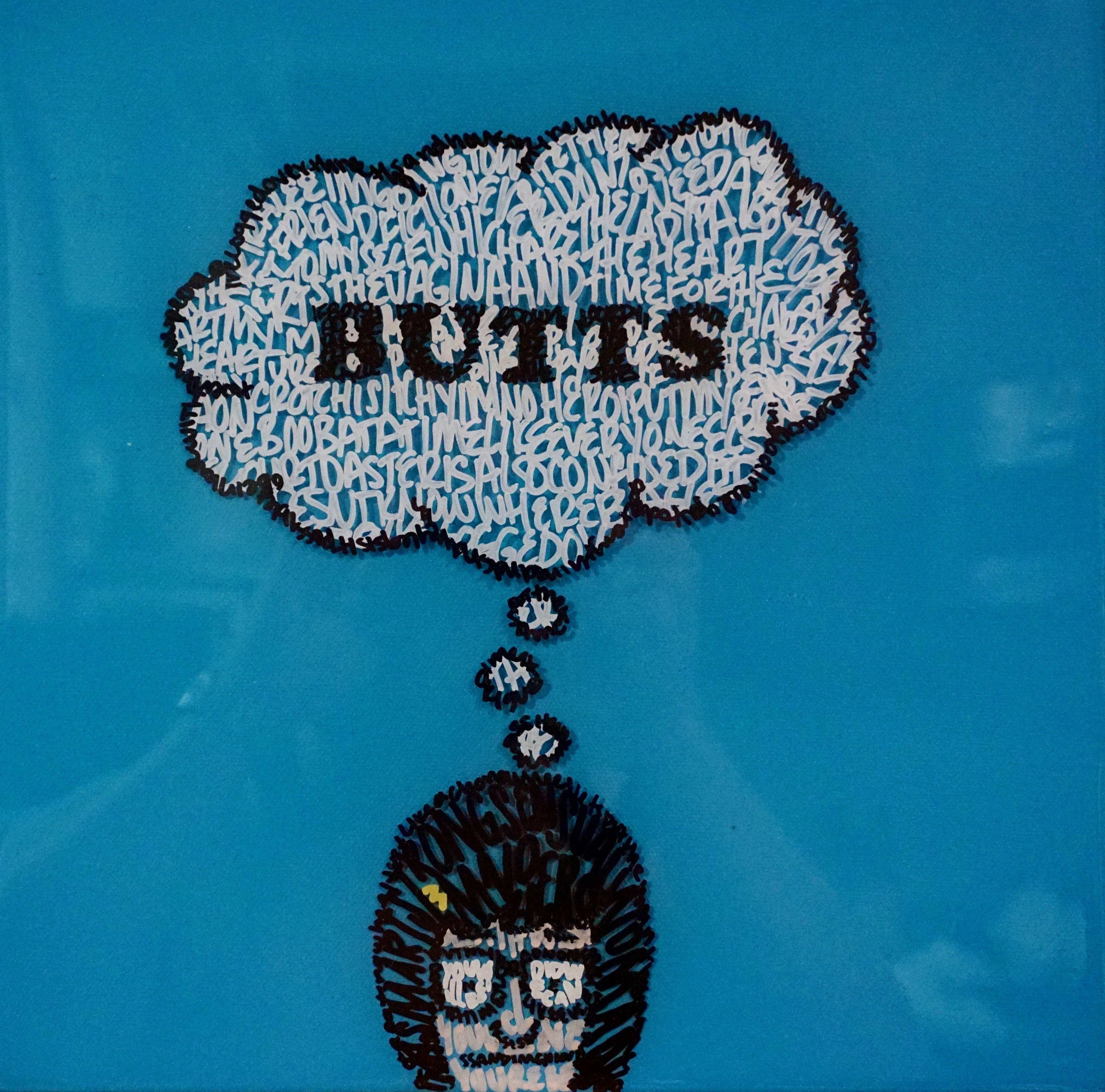 Butts - Painting by Kira Lee