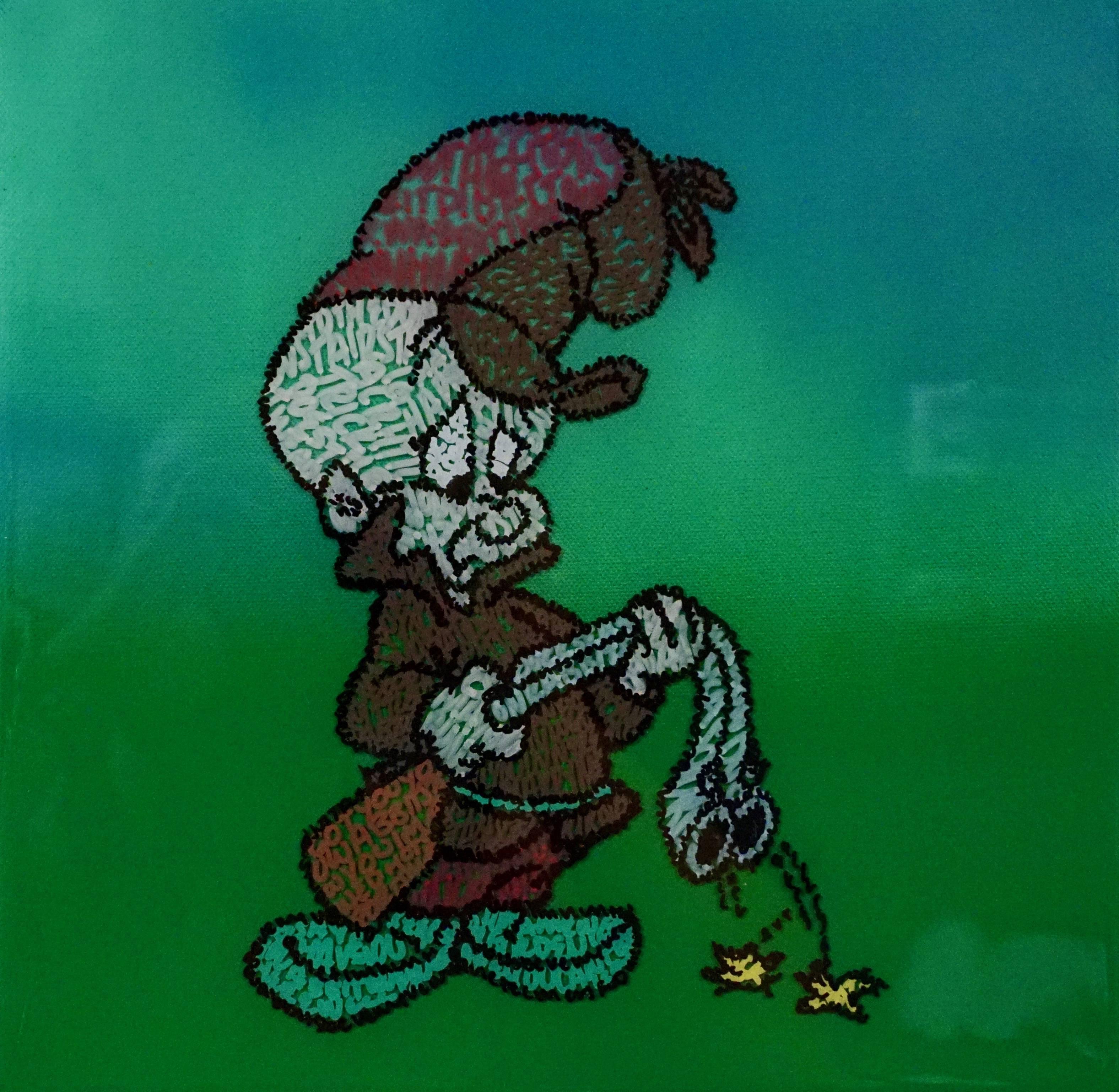 Elmer Fudd - Painting by Kira Lee