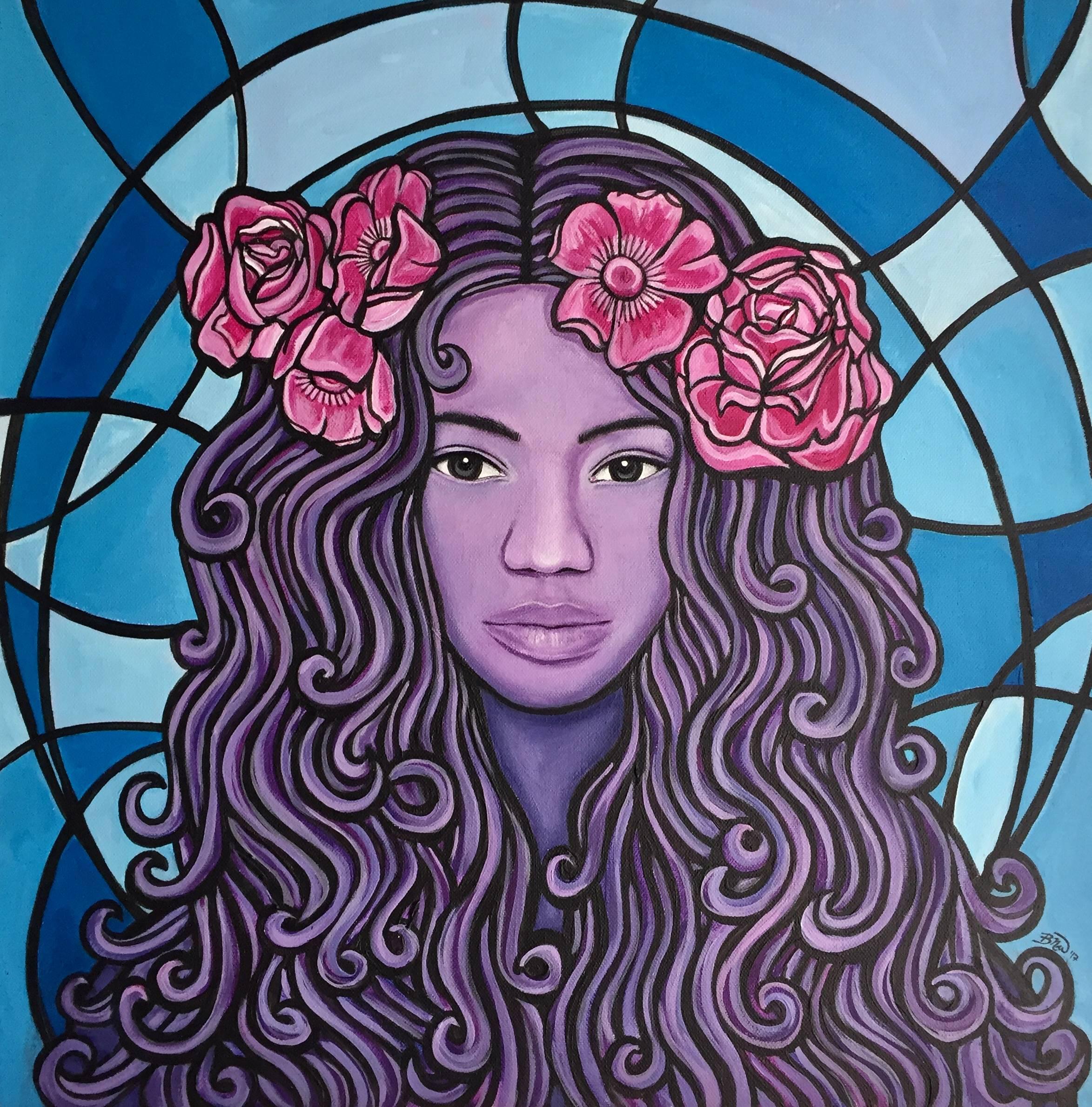 Prim Rose - Painting by Beatriz Williams