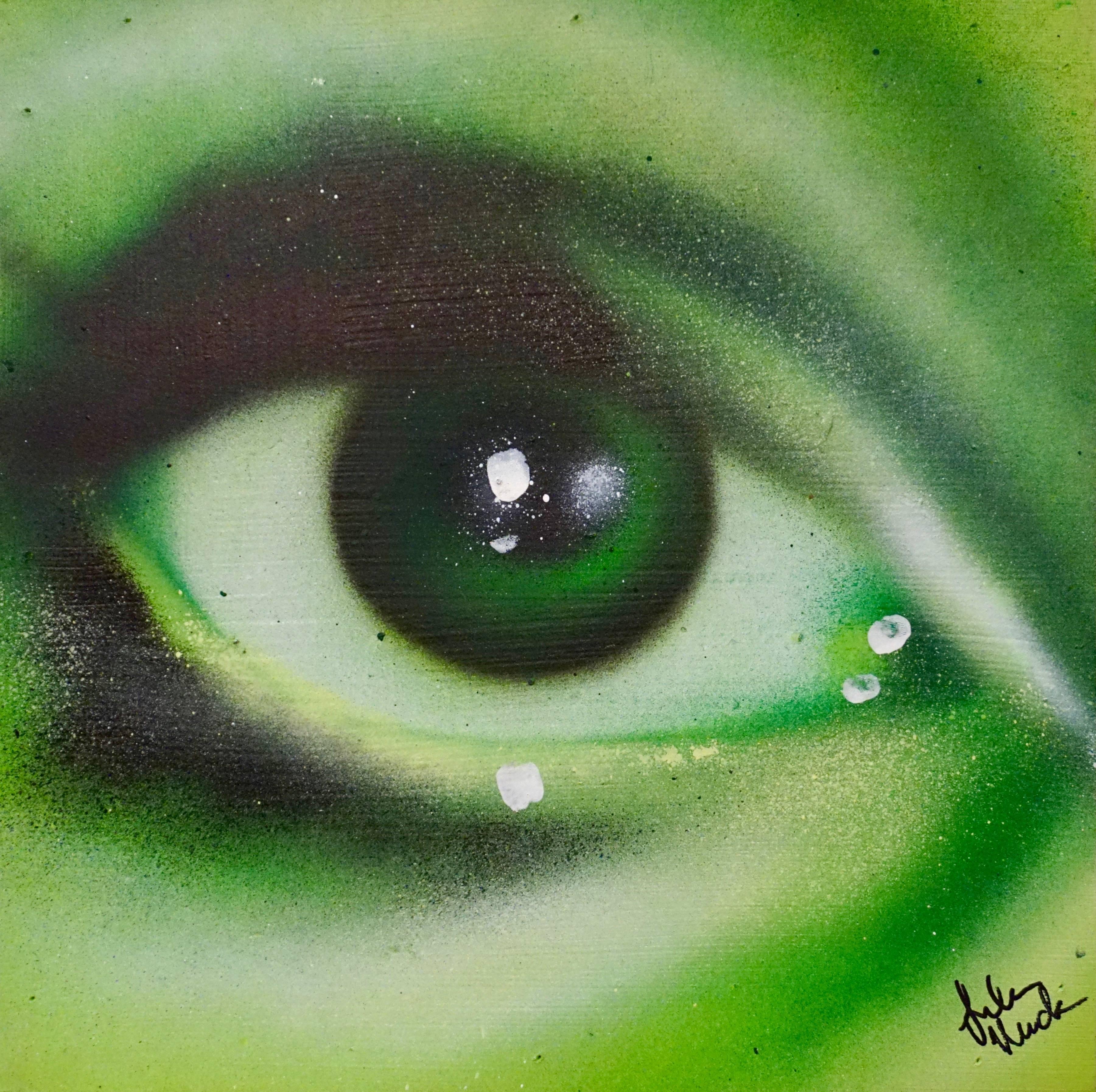 Eye - Painting by Jules Muck