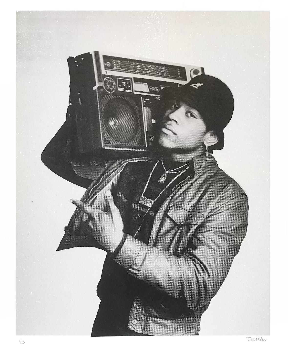 Janette Beckman Portrait Print - LL Cool J Diamond Dust