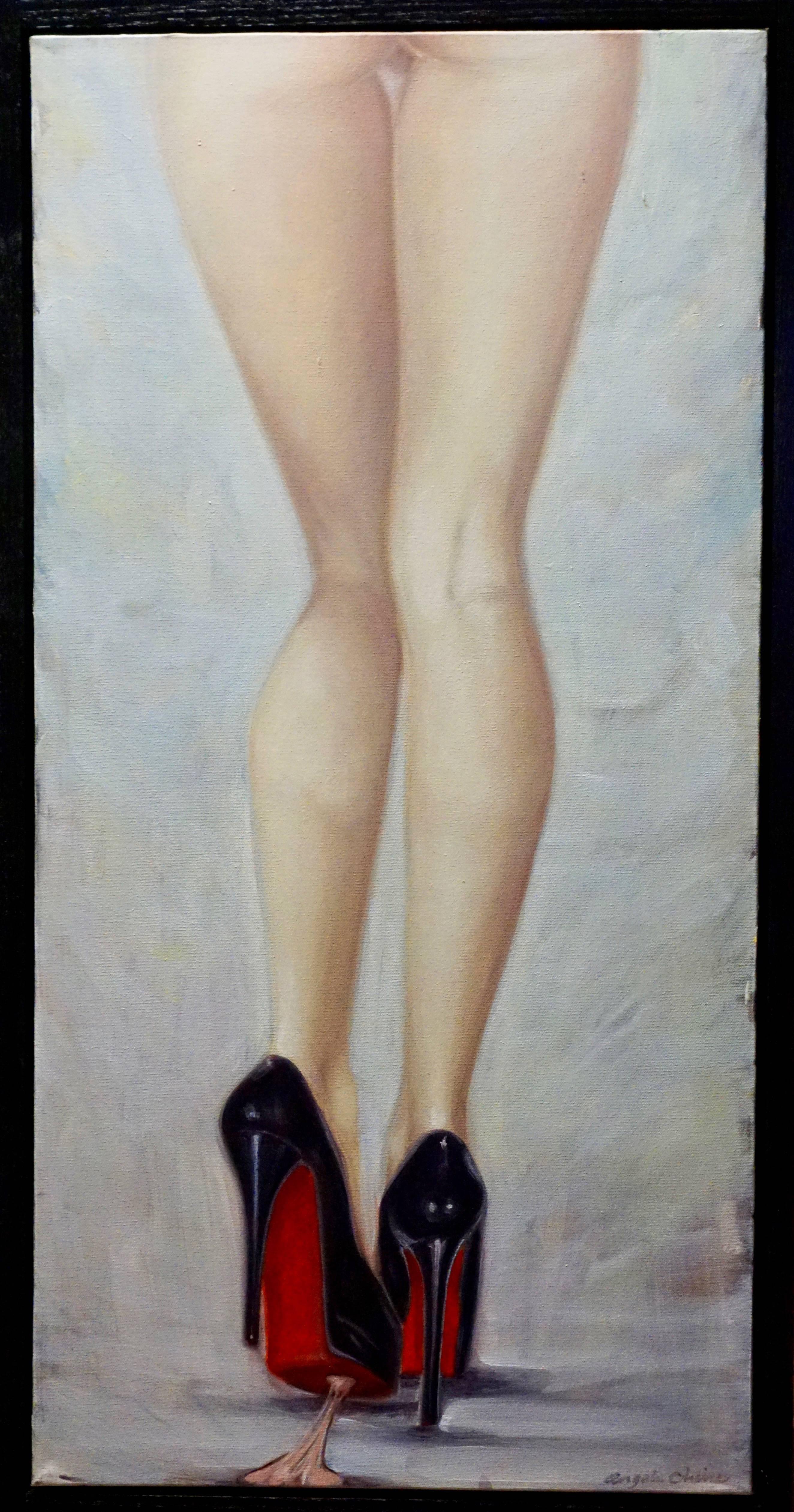 Angela China Portrait Painting - Gumshoe