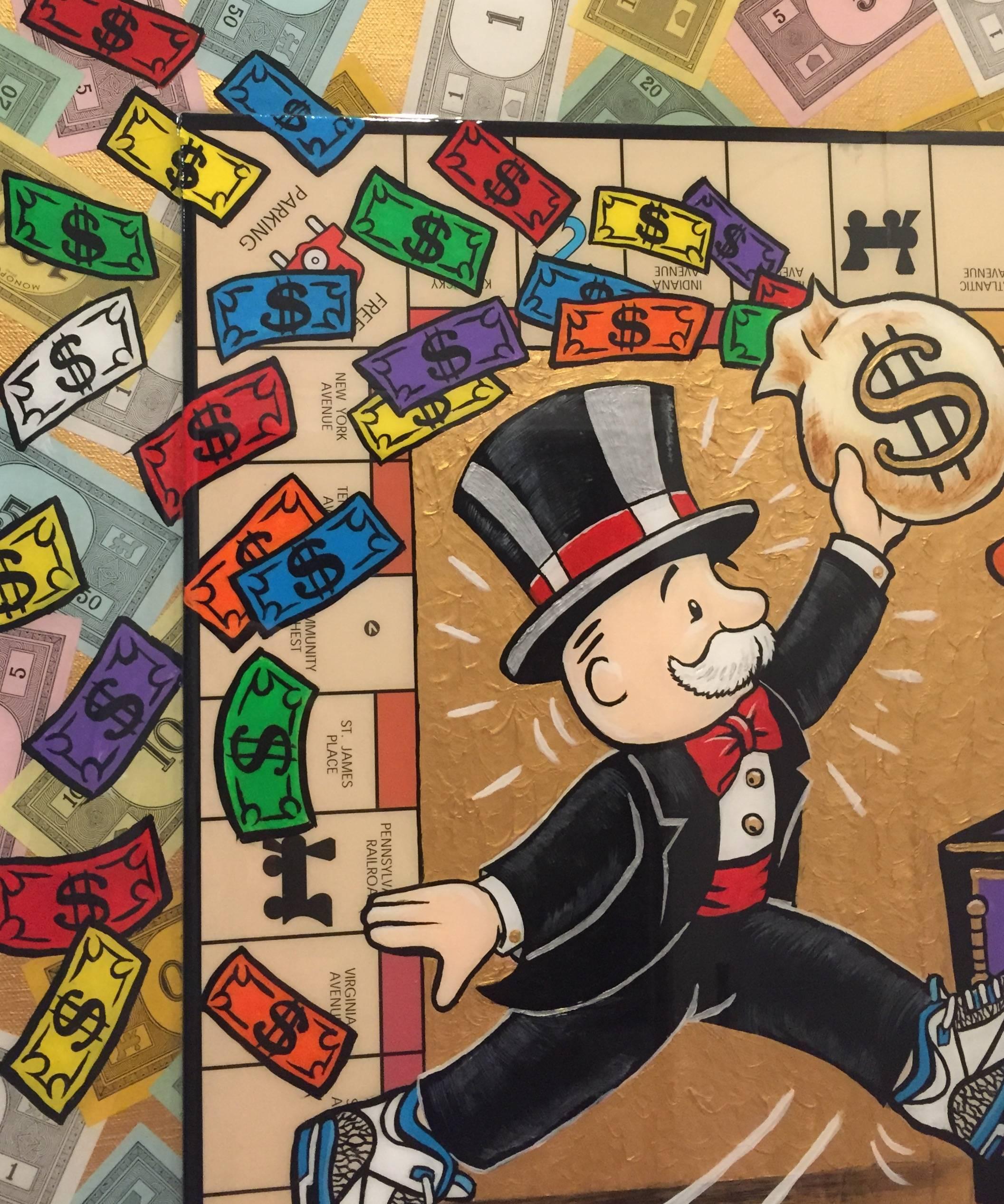 Air Jordan Monopoly - Painting by Mike Mozart (MiMo)