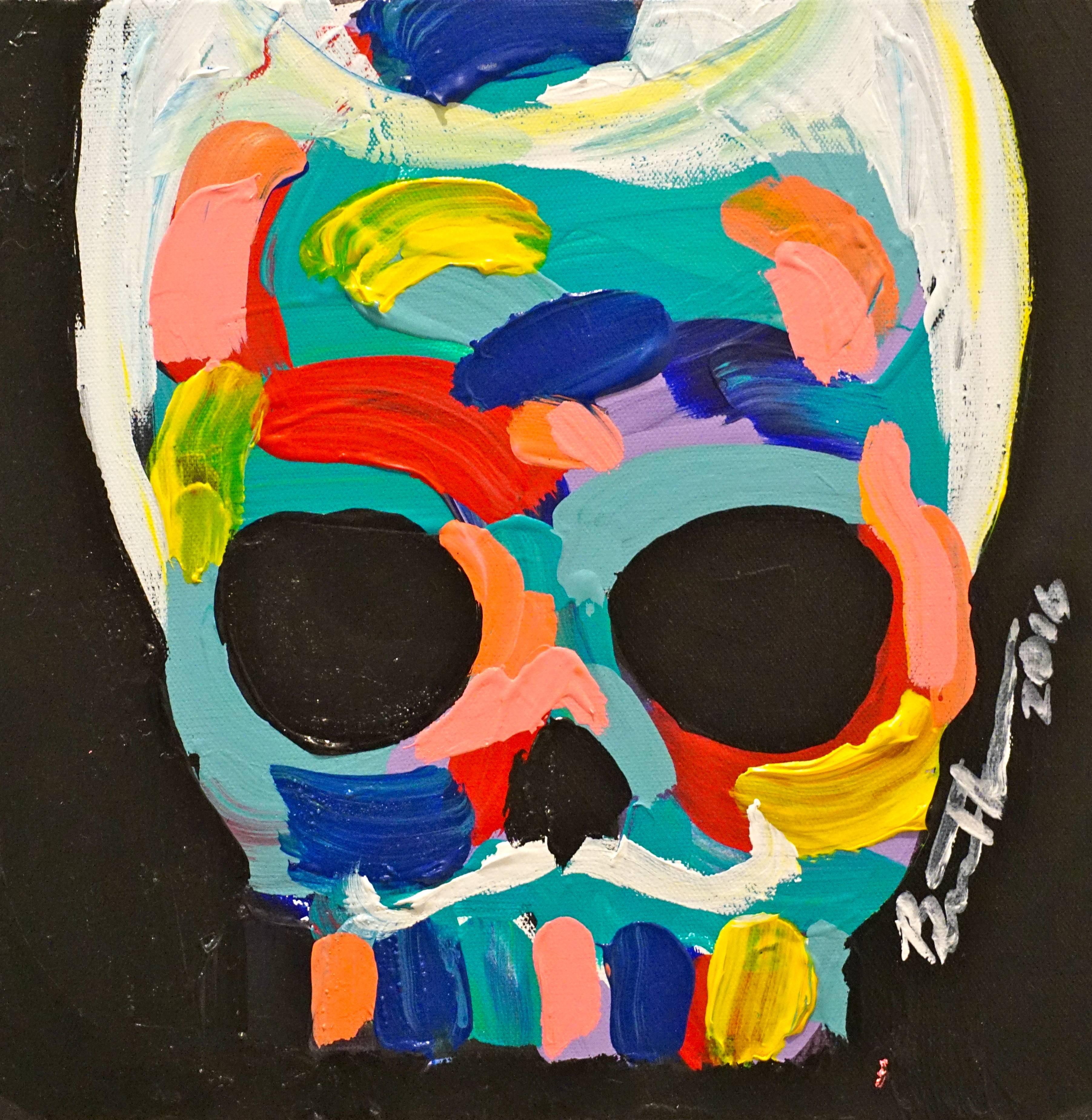 Bradley Theodore Figurative Painting - Skull
