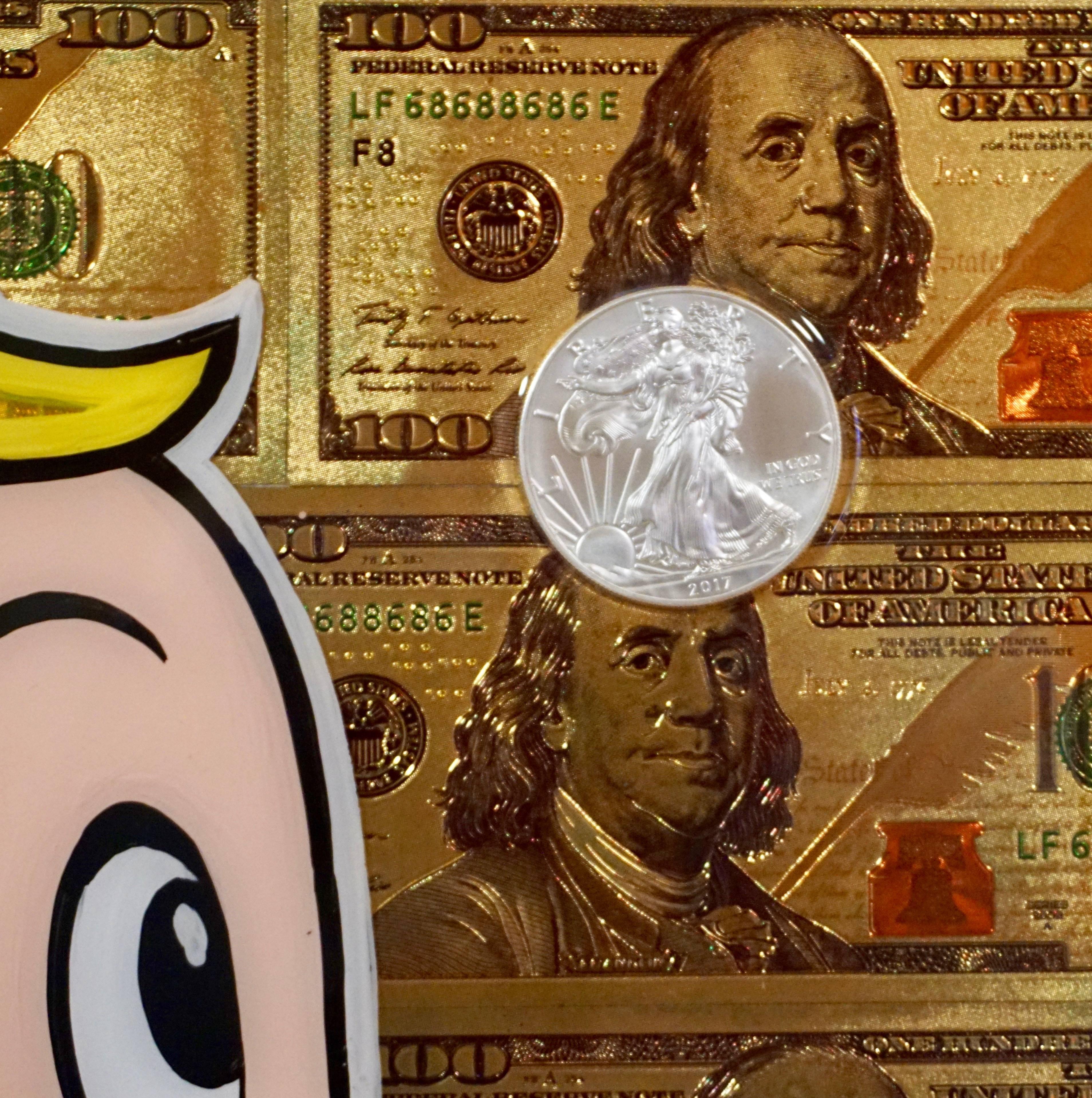 24K Richie Rich - Street Art Painting by Mike Mozart (MiMo)