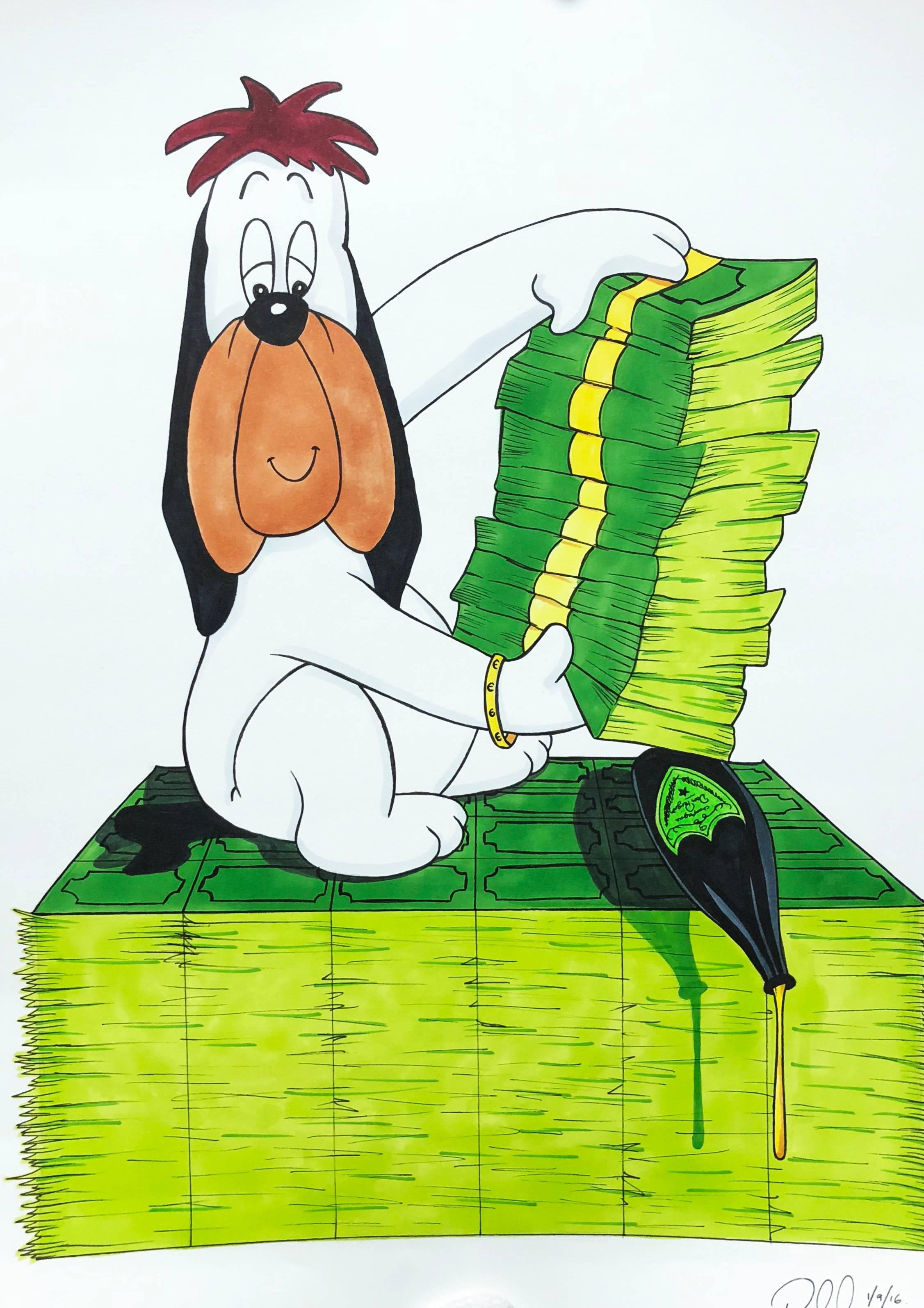 Droopy - Painting by George Rollo