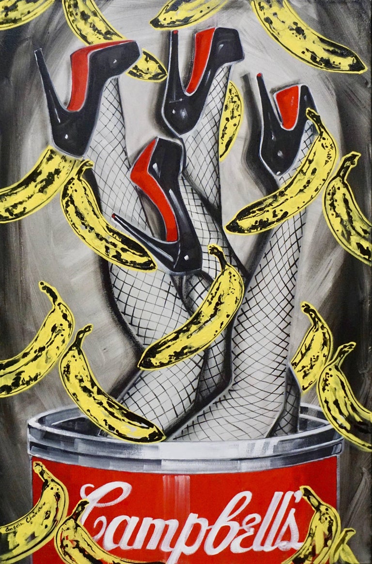 Angela China Portrait Painting - Velvet Underground