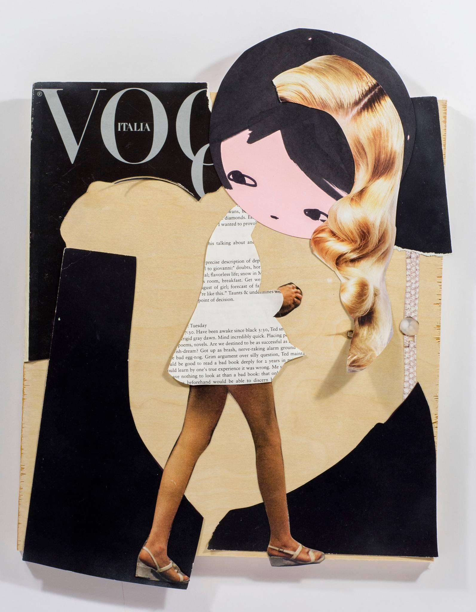 Vogue - Mixed Media Art by Phoebe New York