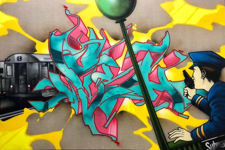 Crime in the City - Art by Ces